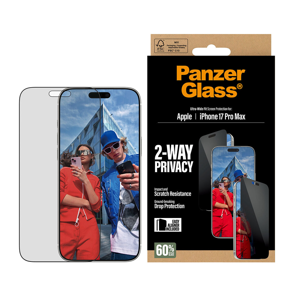 Mobile cover PanzerGlass iPhone 17 Pro Max Transparent Apple iPhone 17 Pro Max