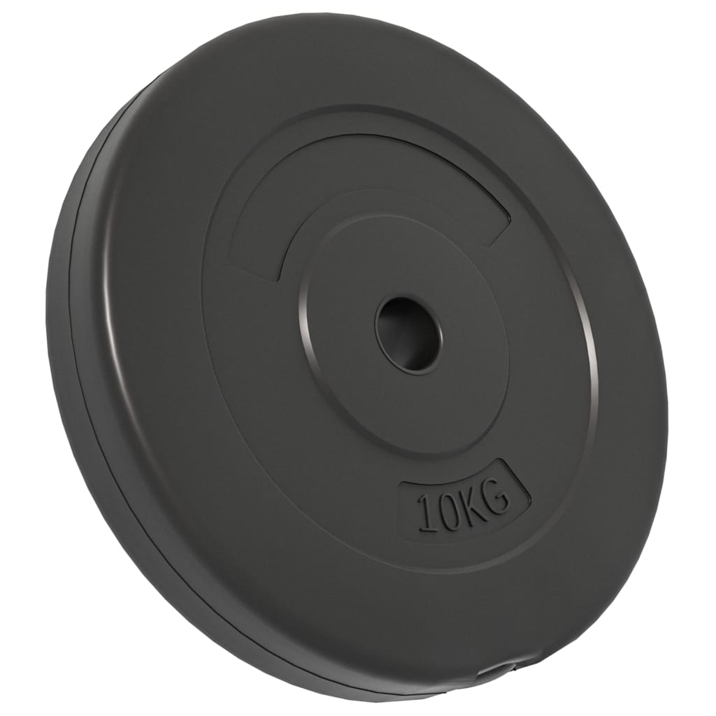 NNEVL Weight Plates 4 pcs 30 kg Cement